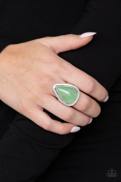 Paparazzi Mojave Mist - Green Ring