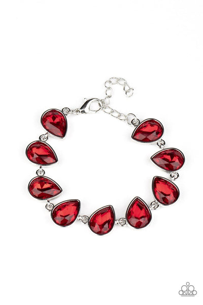 Paparazzi Free Rein Red Bracelet