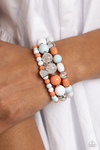 Paparazzi Heartfelt Haven - Blue Bracelet