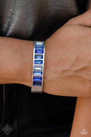 Paparazzi Practiced Poise - Blue Cuff Bracelet