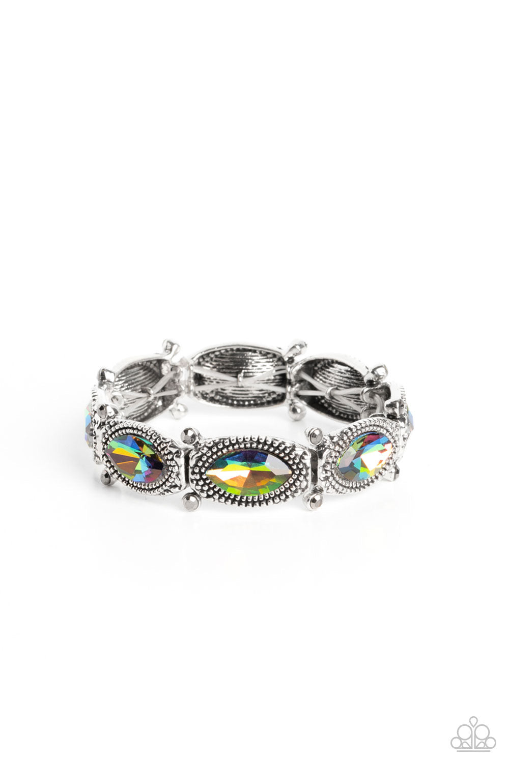 Paparazzi Dancing Diva - Multi Oil Spill Bracelet