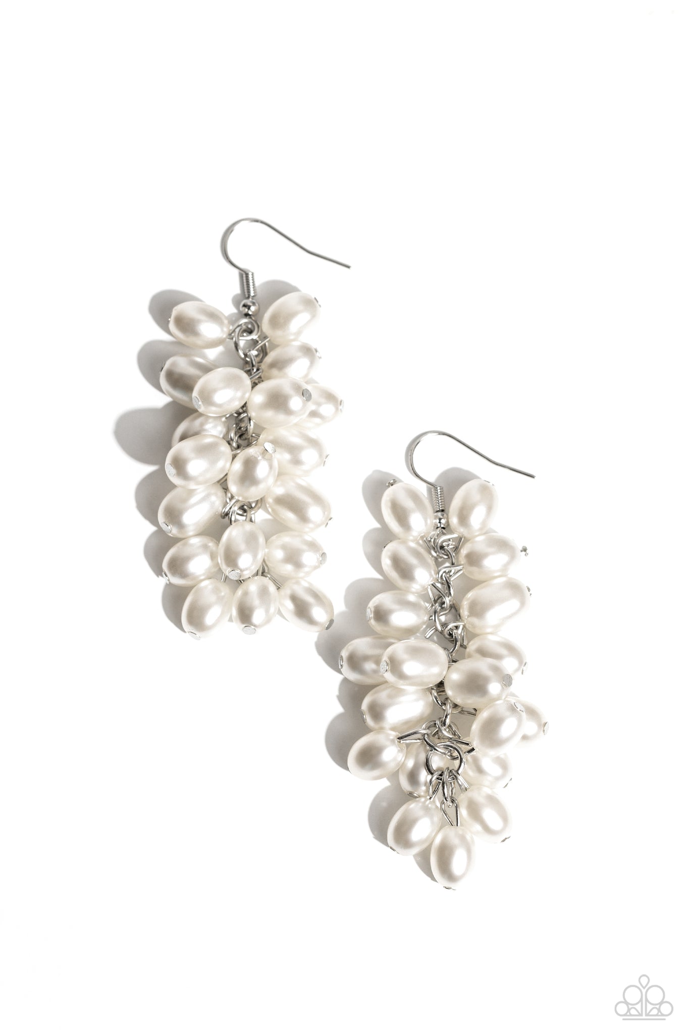 Paparazzi Pearl Posse - White Pearl Earrings