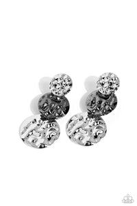 Paparazzi Triple Threat Texture - Multi Earrings