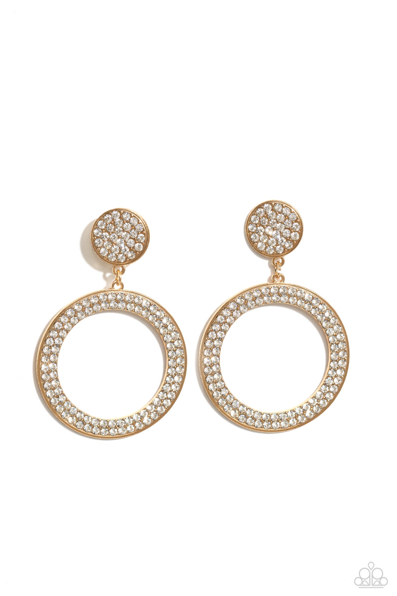 Paparazzi GLOW You Away - Gold Earrings