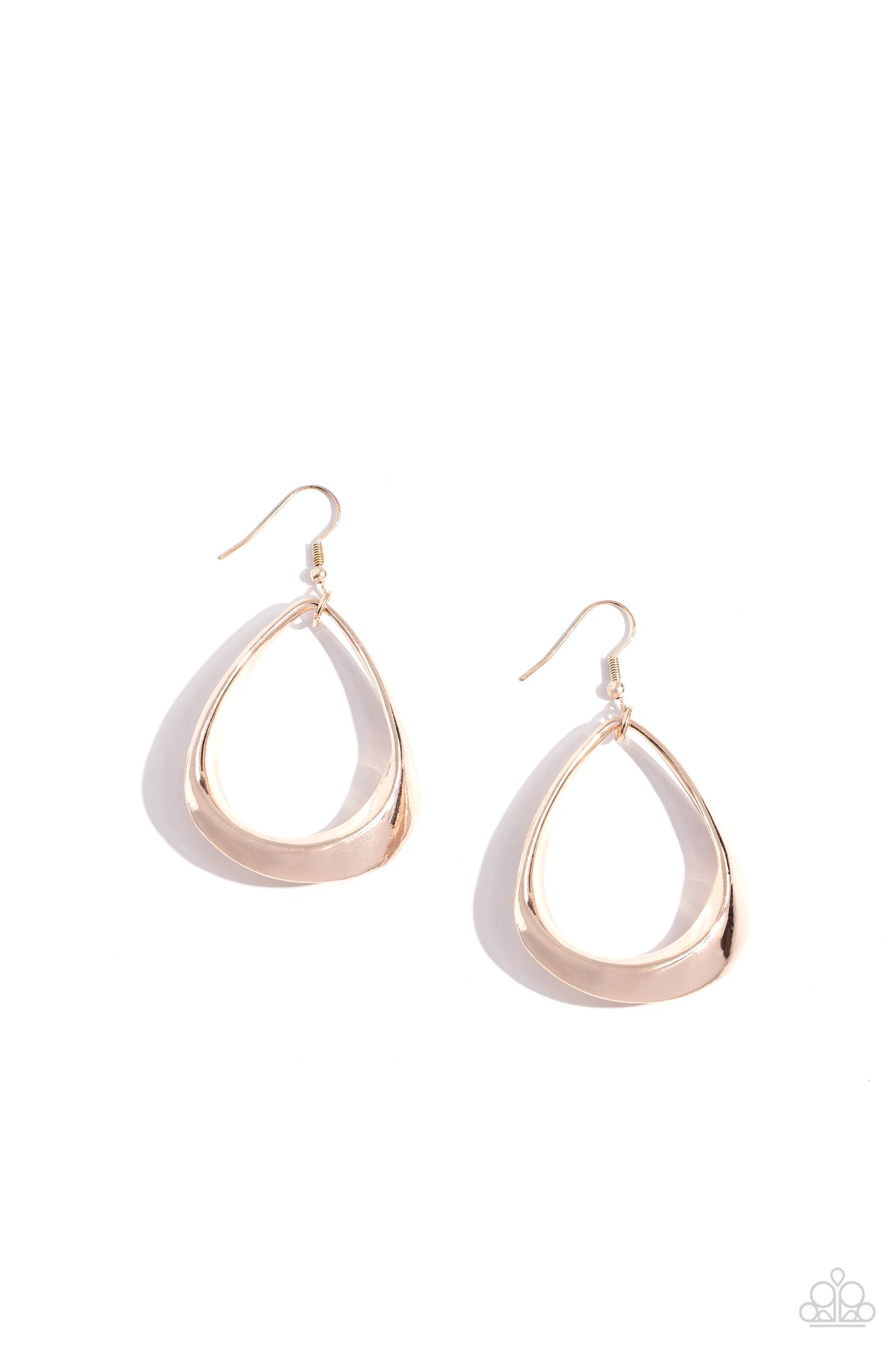 Paparazzi Subtle Solstice - Rose Gold Earrings