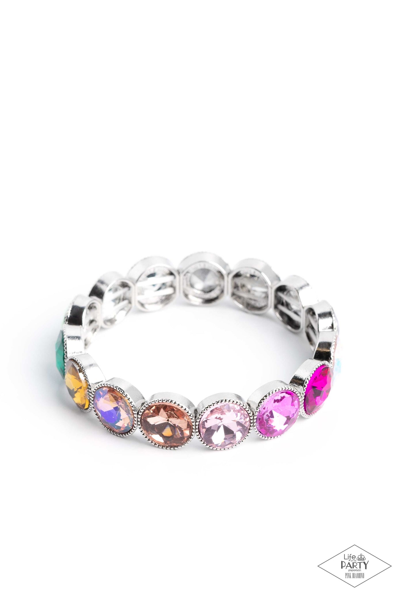 Paparazzi Number One Knockout Iridescence Multi Bracelet