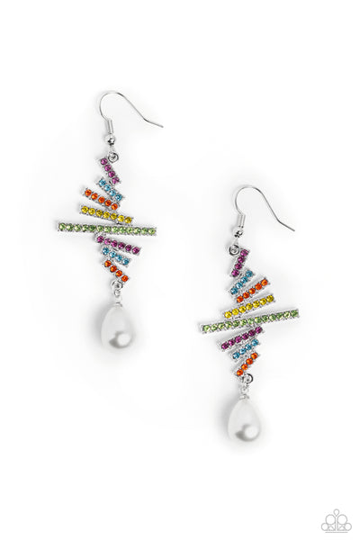 Paparazzi Timeless Tapestry - Multi Earrings