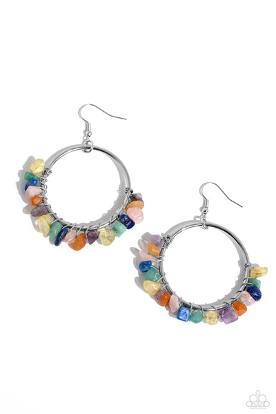 Paparazzi Handcrafted Habitat - Multi Earrings