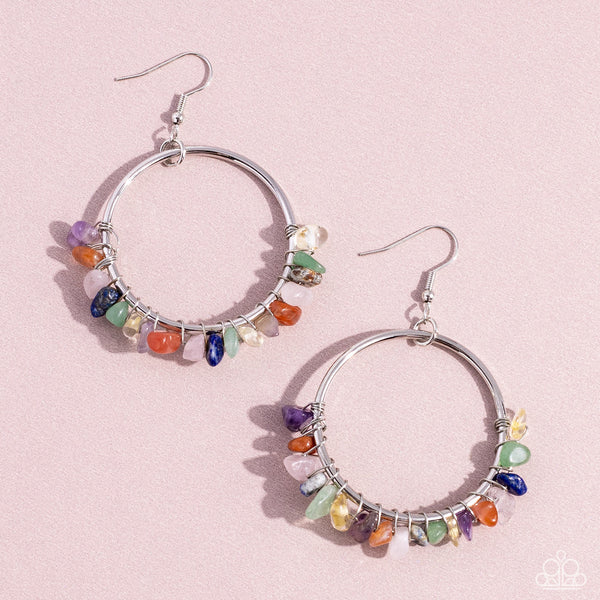 Paparazzi Handcrafted Habitat - Multi Earrings