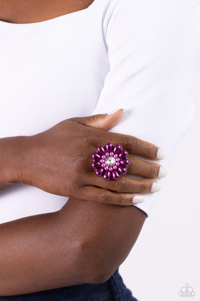 Paparazzi PEARL Talk - Purple Ring