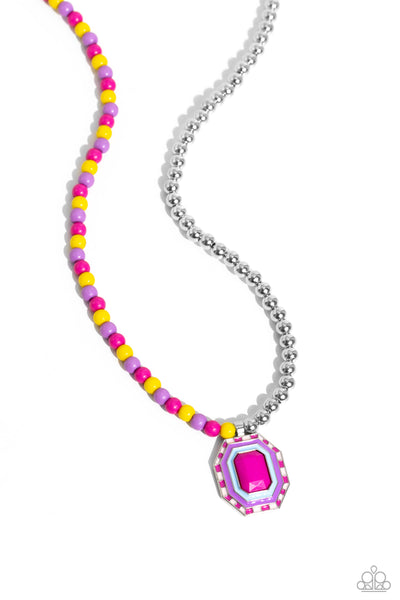 Paparazzi 
Contrasting Candy - Multi Necklace