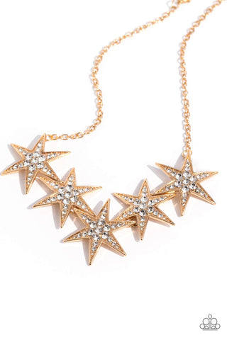 Rockstar Ready Gold Necklace