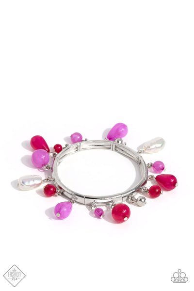 Paparazzi Lush Landscaping - Pink Bracelet on