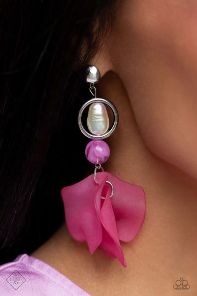 Paparazzi Lush Limit - Pink Earrings