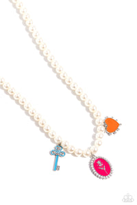 Paparazzi Charming Collision - Multi Pearl Necklace