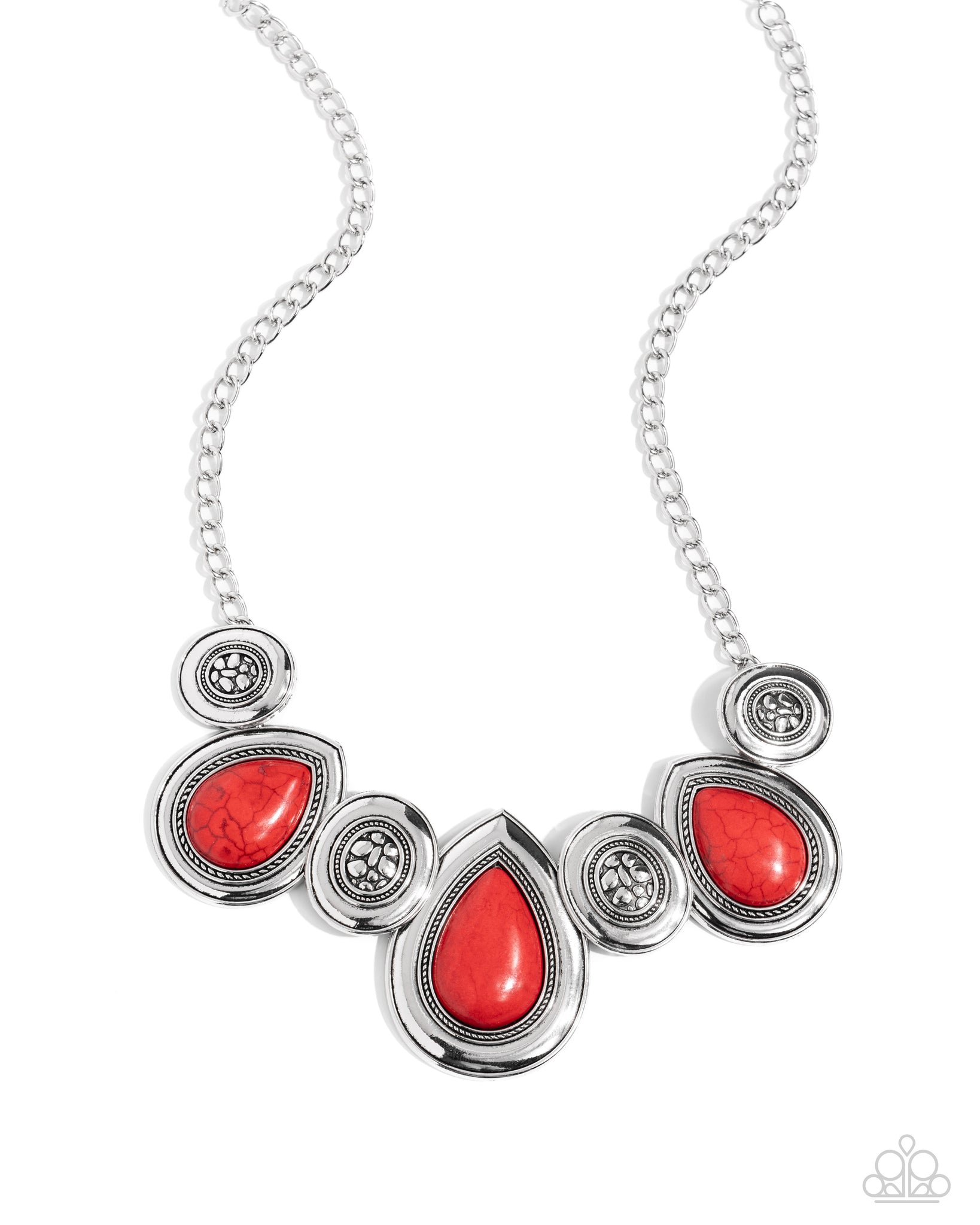 Paparazzi Rustic Remix - Red Necklace