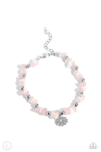 Lotus Landslide - Pink Anklet