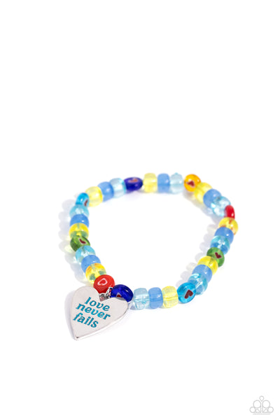 Paparazzi Unstoppable Love - Multi Heart Bracelet