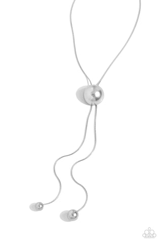 COMING SOON Paparazzi Corporate Couture - Silver Pearl Necklace
