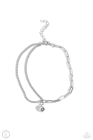 Paparazzi Solo Sojourn - Silver Anklet