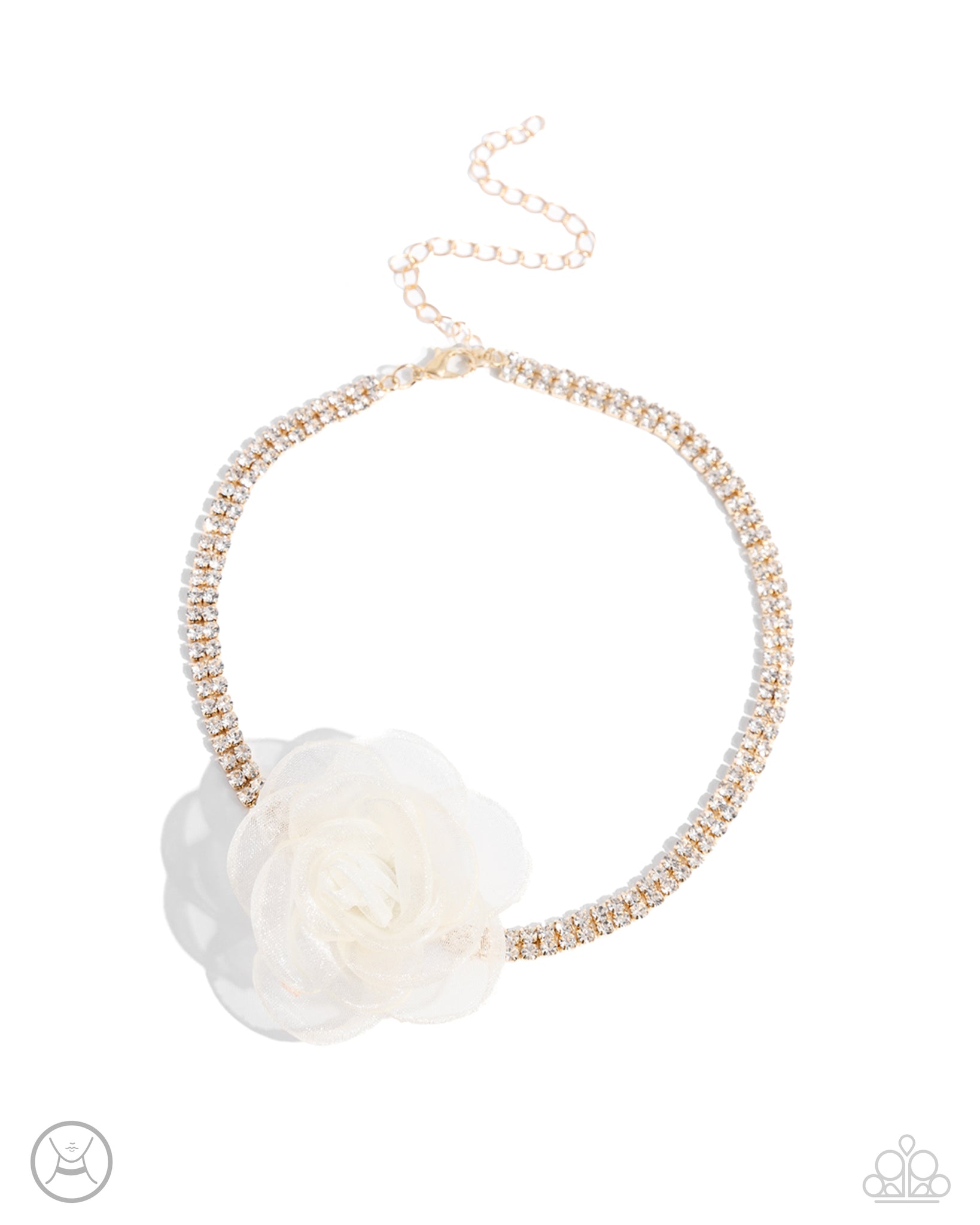 Paparazzi Rosy Range - Gold Necklace