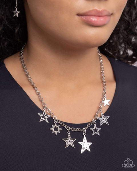 Paparazzi Starstruck Sentiment - Black Necklace