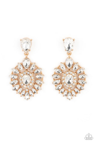 Paparazzi My Good LUXE Charm - Gold Earrings