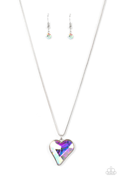 Paparazzi Lockdown My Heart - Multi Necklace