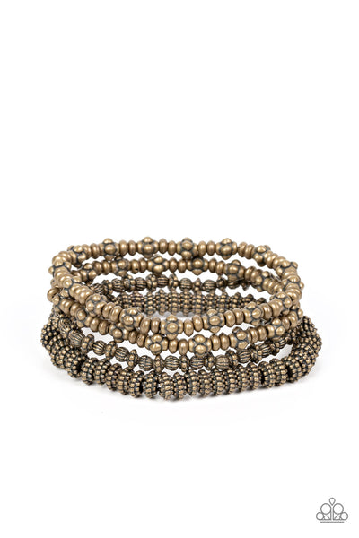 Paparazzi Country Charmer - Brass Bracelet