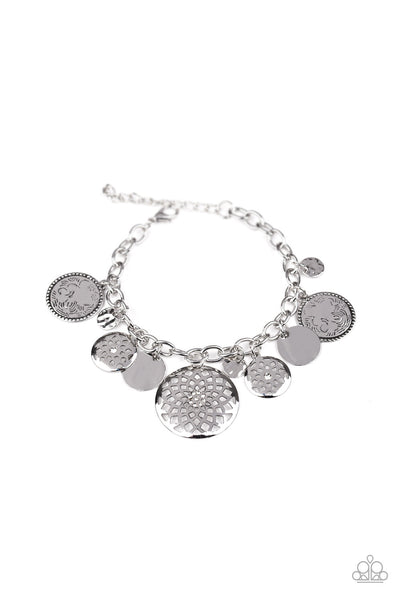 Paparazzi Trinket Tranquility - White Bracelet