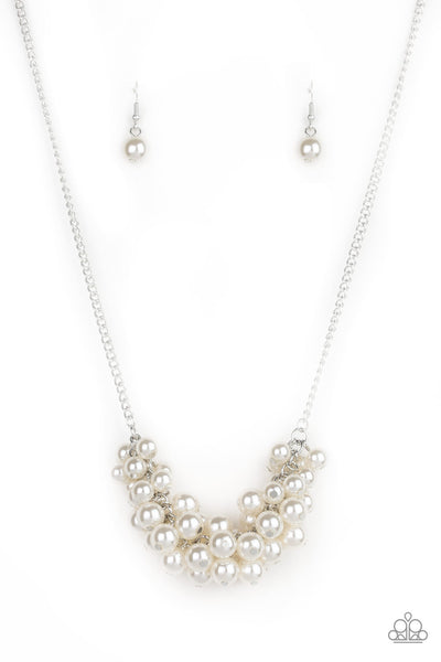 Paparazzi Grandiose Glimmer - White Necklace