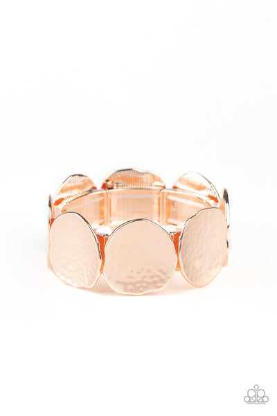 Paparazzi Treasure Cache Rose Gold Bracelet