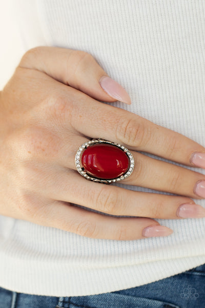 Paparazzi Happily Ever Enchanted Red Ring