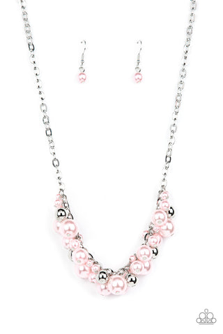 Paparazzi Classical Culture - Pink Necklace