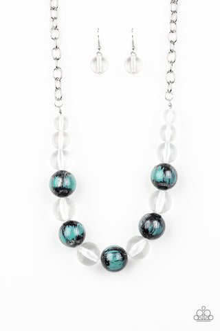 Paparazzi Torrid Tide - Blue Necklace