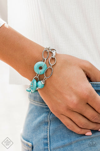 Paparazzi Absolutely Artisan Blue Bracelet