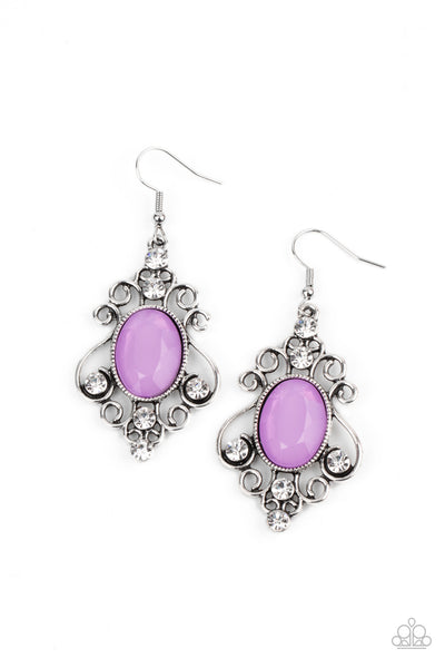 Paparazzi Tour de Fairytale - Purple Earrings