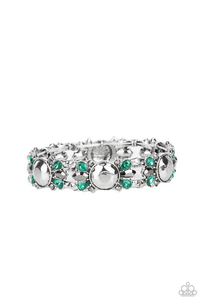 Definitively Diva - Green Bracelet