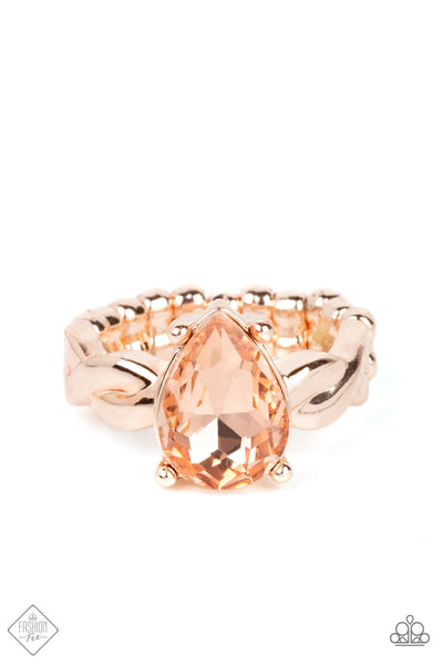 Paparazzi Law of Attraction - Rose Gold Ring