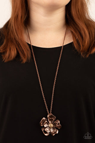 Paparazzi Homegrown Glamour - Copper Necklace