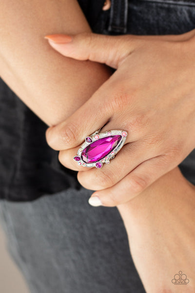 Paparazzi Sparkle Smitten Pink Ring