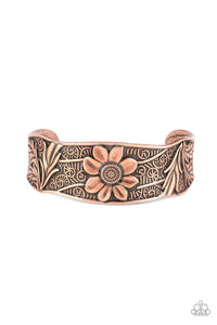 Paparazzi Daisy Paradise - Copper Bracelet