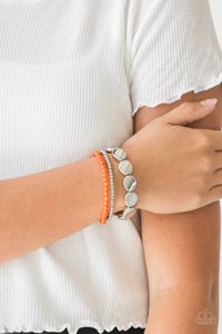 Paparazzi Beyond The Basics - Orange Bracelets