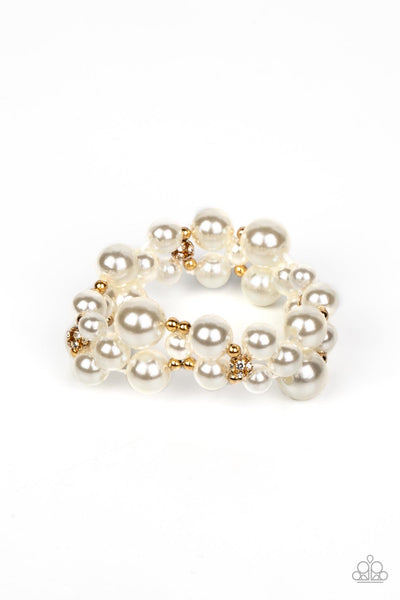 Paparazzi Her Serene Highness - Gold Bracelet