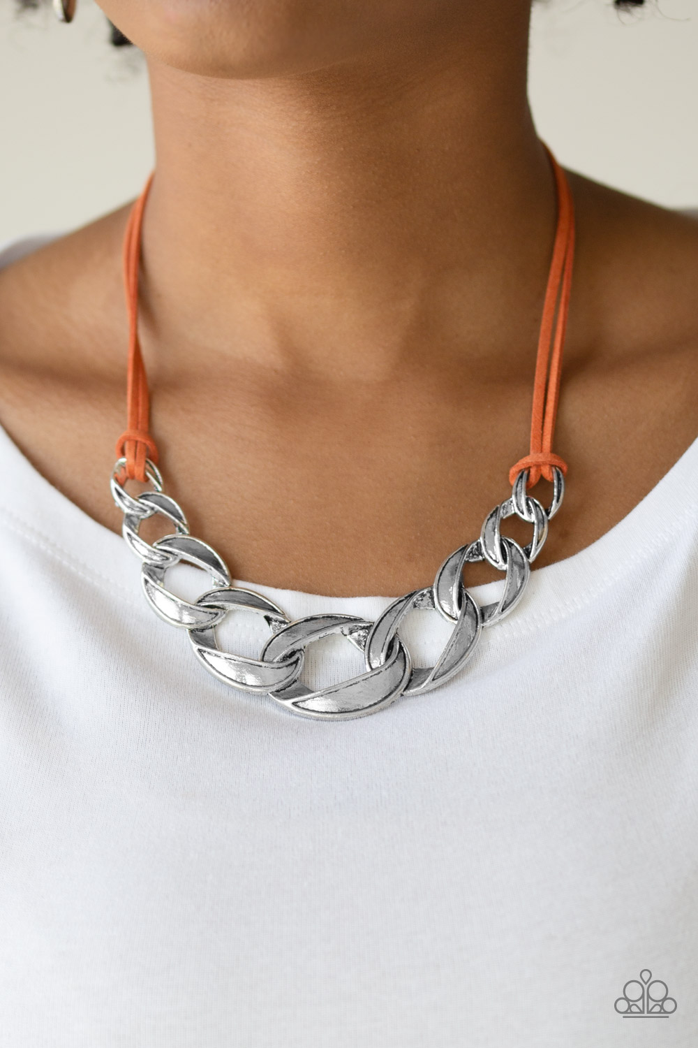 Paparazzi Naturally Nautical - Orange Necklace