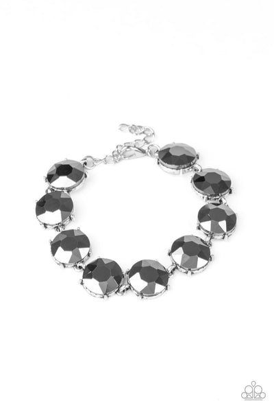 Paparazzi Fabulously Flashy - Silver Bracelet