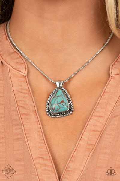 Paparazzi Artisan Adventure Blue Necklace