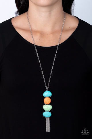 Paparazzi Hidden Lagoon - Multi Necklace