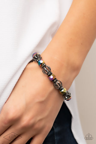 Paparazzi Metro Squad - Multi Oil Spill Bracelet