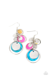 Paparazzi Saved by the SHELL - Multi Earrings
